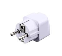 Jembe - Universal UK US to EU Plug AC Power Outlet Charger Adapter Converter European Standard Plug Travel Plug (1)