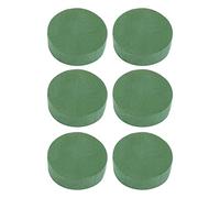 Jemcgrl 6 PièCes SéRies Blocs de Mousse Floraux Ronds, Mousse Florale SèChe de 4,72 Pouces pour Fleurs Artificielles, Projet D'Artisanat, DéCoration de FêTe de Mariage