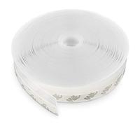 JEMESI Bas de Porte Adhésif, 10M x 2,5CM Bande d'étanchéité Auto-adhésive de Silicone pour Porte et Fenetre. Protection contre l 'eau, Protection contre les Insectes, Réduction du Bruit(Transparent)