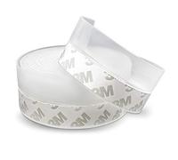 JEMESI Bas de Porte Adhésif,5M x 3,5CM Bande D'étanchéité en Silicone Souple Adhésif Imperméable à l'Eau Isolement du Bruit pour Porte Fenêtre Anti Souris Fourmi Cafard Insectes (Transparent)