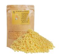 JEMESI Pure Cire d’Abeille Pastilles - 500g - Boulettes de Cire d'abeille Naturelle - Les Abeilles Pastilles de Cire - Parfait pour Les Cosmétiques, DIY et la Fabrication de Bougies