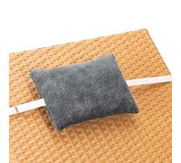 JEMIDI Coussin de tête - Oreiller 30 x 20 cm sangle réglable chaise longue plage jardin bureau voyage - Repose tête appui tête pour nuque dos cou
