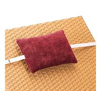 JEMIDI Coussin de tête - Oreiller 30 x 20 cm sangle réglable chaise longue plage jardin bureau voyage - Repose tête appui tête pour nuque dos cou