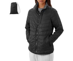 JEMIDI Doudoune Femme - Veste Mi Saison Légère Fine et Matelassée Taille S à 2XL pour Hiver - Blouson Matelassé et Imperméable avec 5 Poches - Doudoune Chaude et Legere