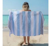 JEMIDI Drap de Bain 180x100 - Fouta pour Hammam Sauna en 100% Coton Serviette de Plage Linge de Bain Grande Taille - Grand Drap Aussi pour Pique Nique ou Piscine