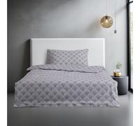 JEMIDI Parure de Lit - Housse de Couette 135x200 et Taie d'oreiller 50x80 en 100% Coton Doux et Respirant pour Lit 1 Personne - Linge de Lit Toute Saison pour Hiver Été