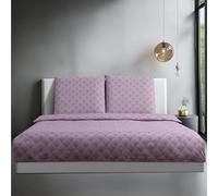 JEMIDI Parure de Lit - Housse de Couette 220x200 et 2X Taie d'oreiller 80x80 en 100% Coton Doux et Respirant pour Lit 2 Personnes - Linge de Lit Toute Saison pour Hiver Été
