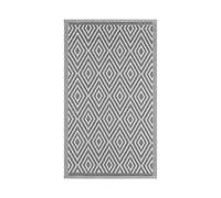 JEMIDI Tapis d'extérieur pour terrasse, 90 cm x 150 cm, pour extérieur, pour Balcon, Jardin, extérieur, Gris