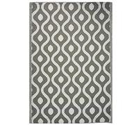 JEMIDI Tapis extérieur intérieur - Tapis 120 x 180 cm 100% en polypropylène pour Balcon terrasse Jardin Chambre Salon Cuisine - Entretien Facile