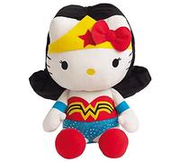 JEMINI - 022869 - HELLO KITTY Peluche Wonder Woman +/- 40 Cm - DC COMICS SUPER HEROS