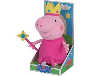 Jemini - 023055 - Peppa Pig - Peluche Princesse +/- 30 CM, Rose