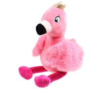 JEMINI 023746 Flamant Rose Peluche +/- 24 cm avec hochet