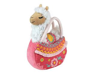 JEMINI 023783 LOLA LE LAMA Peluche +/-24 cm dans un sac, blanc