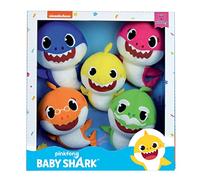 Jemini Baby Shark Coffret Famille 5 Peluches - +/- 15 Cm