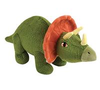 JEMINI 024163 Les JEMINOSAURES Peluche Dinosaure Tricératops +/- 32 cm 100% recyclé