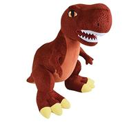 JEMINI Les Jeminosaures Peluche dinosaure tyrannosaurus +/- 45 cm - 100% recyclé Rouge