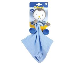 JEMINI 024395 T'CHOUPI BABY PELUCHE +/- 15 CM AVEC DOUDOU +/- 19 CM, BLEU