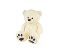 JEMINI 100881 Ours Creme en Peluche avec Noeud +/- 100 CM