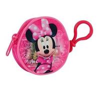 JEMINI DISNEY MINNIE - Porte monnaie rond rose Ø 8 cm Rose G