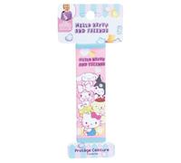 JEMINI HELLO KITTY ET SES AMIS PROTEGE CEINTURE DE VOYAGE EN PELUCHE DOUCE +/- 19 CM