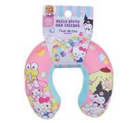 JEMINI HELLO KITTY ET SES AMIS TOUR DE COU DE VOYAGE EN PELUCHE DOUCE +/- 19CM