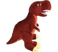 JEMINI Les Jeminosaures Peluche dinosaure tyrannosaurus +/- 45 cm - 100% recyclé Rouge G