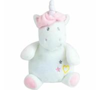 LICORNE Peluche bouillotte + 21 cm Rose G