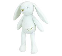 JEMINI LUMINOU Peluche Lumineuse Naturelle Fonctionne sans Pile+/- 20 CM Lapin Blanc, Blance