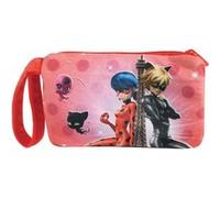 MIRACULOUS Ladybug Sac Pochette +/- 19 CM pour Enfant