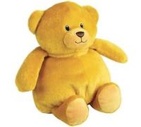 JEMINI Peluche bouillote Ours - A chauffer au micro-ondes micro perles d'argile +/- 19 cm Neutre G