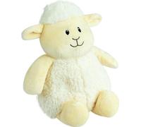 JEMINI Peluche bouillotte Mouton - A chauffer au micro-ondes micro perles d'argile +/- 19 cm