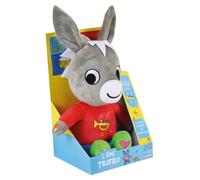 Jemini Peluche Interactive 40 cm Trotro 4 comptines et générique Officiel Serie TV Licence Officielle Piles fournies idée Cadeau 12 Mois et Plus 024613