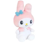 Jemini - Peluche My Melody 17 cm - Doudou lavable, Licence officielle Sanrio