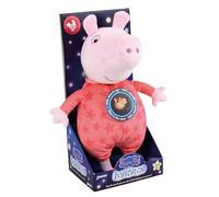 JEMINI | Peluche Peppa Pig Lumineuse 25 cm | Doudou Lumineux sans Pile | Recharge Naturelle | Lavable | Compagnon Nuit Bébé | Veilleuse Peluche Peppa | Dès la Naissance | Idée Cadeau Enfant