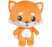 JEMINI - Peluche renard luminescente Luminou mini mim's, 15 cm, fonctionne sans pile et rechargeable à la lumière pour apaiser les enfants