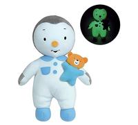JEMINI | Peluche T'CHOUPI Luminou | 25 Cm | Brille Dans le Noir | Fonctionne Sans Piles | Doudou Veilleuse qui s'éteint Lentement | Douce | Licence Officielle | Idée Cadeau Bébé Dès La Naissance