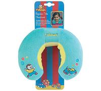 JEMINI | Repose-Tête T'choupi Enfant | Coussin Tour De Cou Forme U | Velours Doux | Accessoire Confort Voyage Voiture Train Avion | Dès 12 Mois | Licence Officielle | Bleu