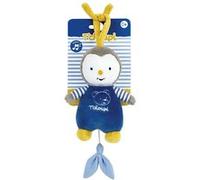 Jemini Peluche musicale T'choupi Baby 16 cm - lavable en surface - Bleu G