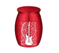 Jemnpela Mini Urne Aluminium Portable Souvenir Crémation Animaux Pas Pleine Conteneur Stockage