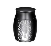 Jemnpela Mini Urne Aluminium Portable Souvenir Crémation Animaux Pas Pleine Conteneur Stockage