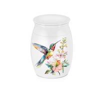 Jemnpela Mini Urne Aluminium Portable Souvenir Crémation Animaux Pas Pleine Conteneur Stockage
