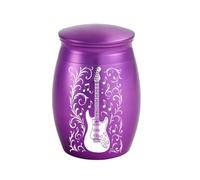 Jemnpela Mini Urne Aluminium Portable Souvenir Crémation Animaux Pas Pleine Conteneur Stockage