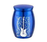 Jemnpela Mini Urne Aluminium Portable Souvenir Crémation Animaux Pas Pleine Conteneur Stockage