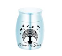 Jemnpela Mini Urne Portable De Crémation pour Animaux Souvenir De Poche