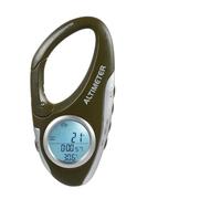 Jemora Baromètre Altimètre Thermomètre Multifonctionnel avec Affichage Rétroéclairé Moniteur d'Altitude Numérique Prévisions Météo Podomètre pour l' Camping Sports