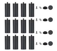 Jemora Colonne de rehaussement auxiliaire pour machine de gravure 12 pièces augmentée de 150 mm adaptée au graveur TTS-55 / TTS55/TTS 10/A5/A5 pro utilisé avec le module de rotation de