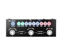 Jemora Cube Baby Guitare électrique multifonctionnelle Portable, pédale à Effet combiné avec Lecture de Musique sans Fil, Enregistrement téléphonique, Fonction d'interface Audio de Type C