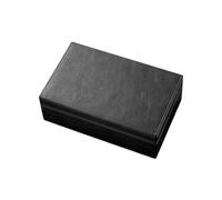 Jemora Faraday Box, boîte de Protection de Blocage de Signal RFID en Cuir, bloqueur de Signal, Cage de Blocage de Signal antivol pour téléphone Porte-clés de Voiture (Gris foncé)