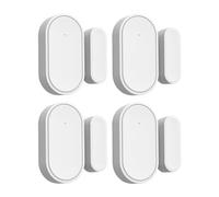 Jemora Mini alarme de porte fenêtre sécurité à la maison 433Mhz capteur magnétique sans fil alarme antivol son installation facile pour la maison garage appartement alarme de porte système de sécurité