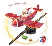 Jemora PD45 Projecteur d'hologramme 3D Ventilateur d'affichage publicitaire Lecteur mural 3D à l'œil nu HD LED Ventilateur photo et vidéo avec 352 perles de lumière LED Panneau de télécommande Afficha